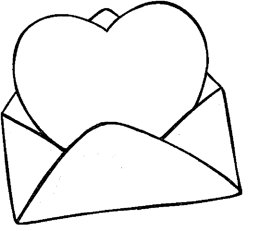 Plansa de colorat cu Valentines day 165 51